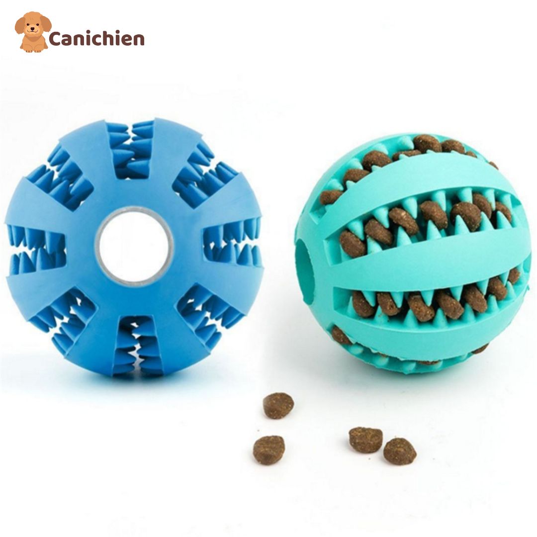 balle-pour-chien-bleu-et-bleu-ciel