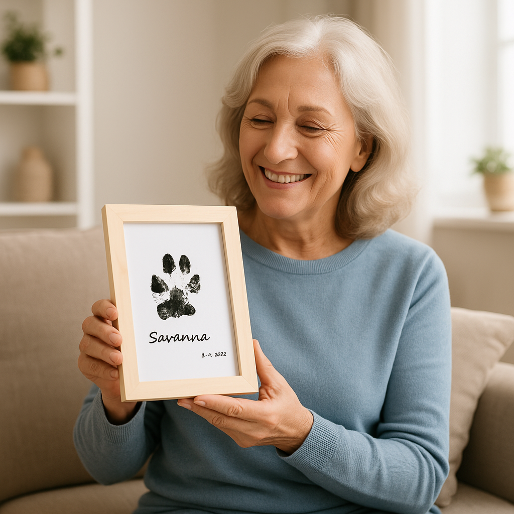DogoPrint™ | Kit d'empreinte chien avec cadre