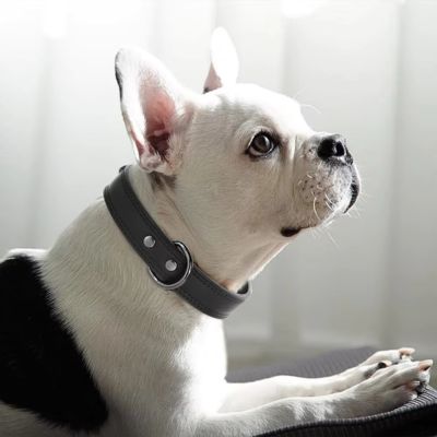 collier-cuir-chien-luxe-noir