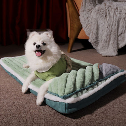   coussin-chien-vert-taille-S