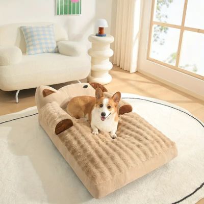 lit-pour-chien-brun-doux-design