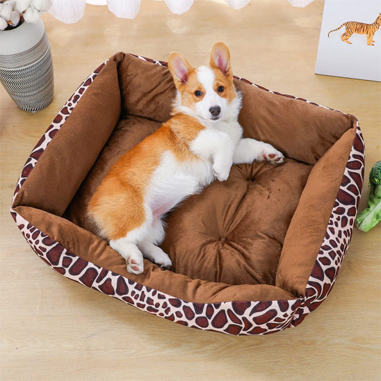 panier-a-chien-girafe-apaisant