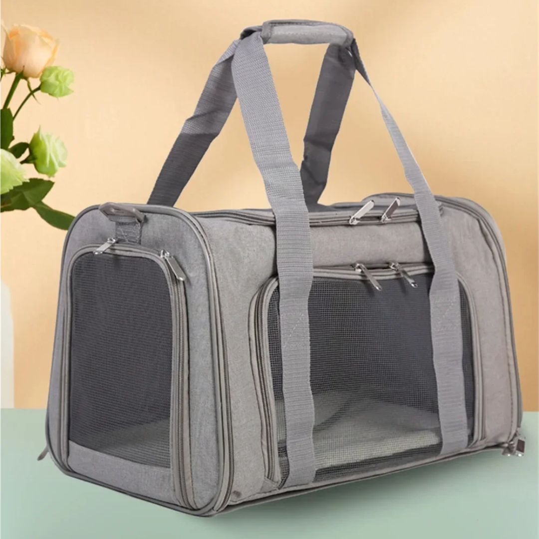 sac-transport-chien-gris
