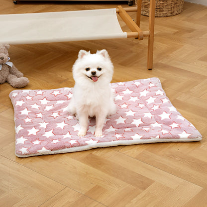 tapis-pour-chiens-rose-flanelle-doux